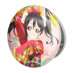 آینه جیبی خندالو طرح نیکو یازاوا انیمه لاو لایو Love Live مدل تاشو کد 18271