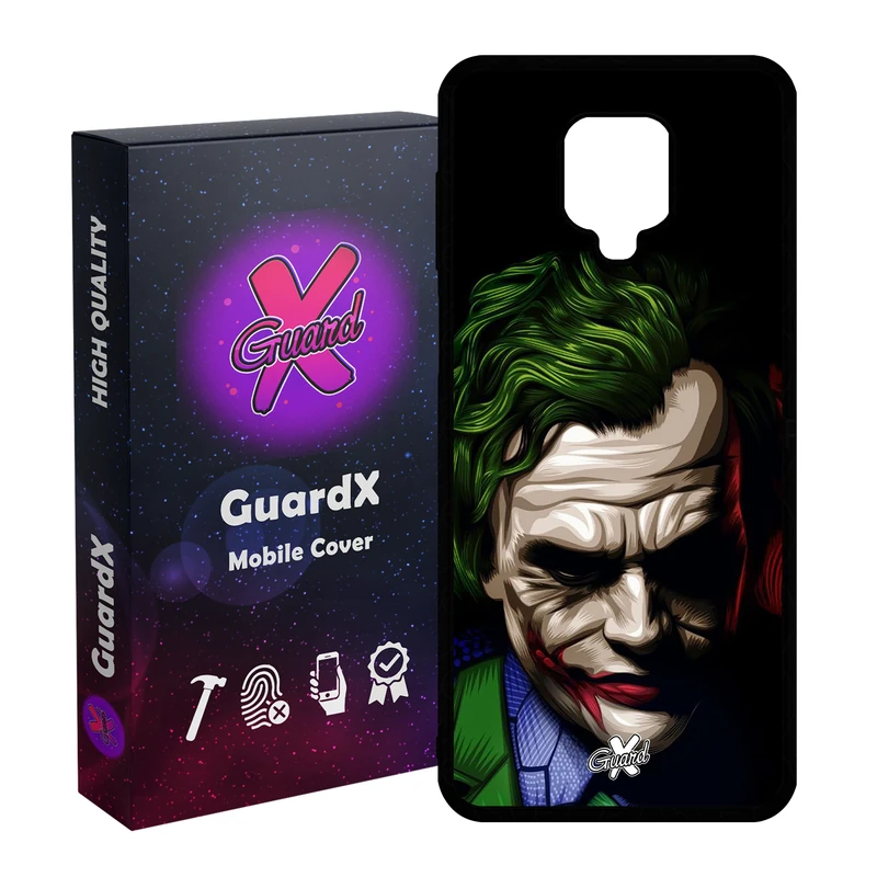کاور گارد ایکس طرح Joker مدل Glass10109 مناسب برای گوشی موبایل شیائومی Redmi Note 9S / Note 9 Pro / Note 9 Pro Max