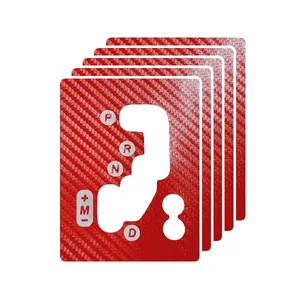 برچسب لیور دنده اتوماتیک خودرو کد 10739S مناسب برای پژو 207 بسته 5 عددی