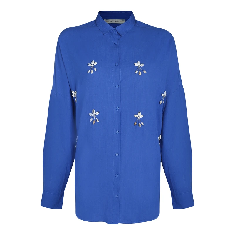 مانتو شومیزی زنانه شی پاریس مدل 1317