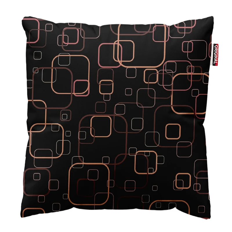  کوسن پاد آفرین طرح هندسی مدرن کد 3430 سایز 30*30 سانتی متر