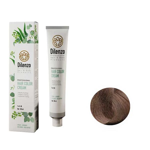 رنگ مو دیلنزو شماره N5 سری طبیعی حجم 100 میلی لیتر رنگ قهوه ای روشن