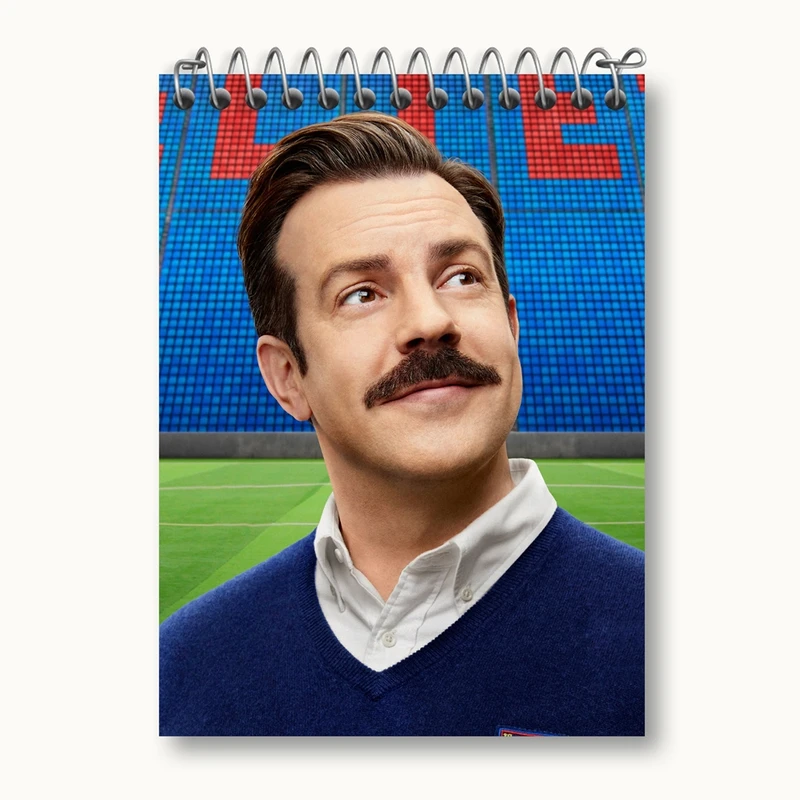 دفتر یادداشت 50 برگ خندالو مدل سریال تد لاسو Ted Lasso کد 28479