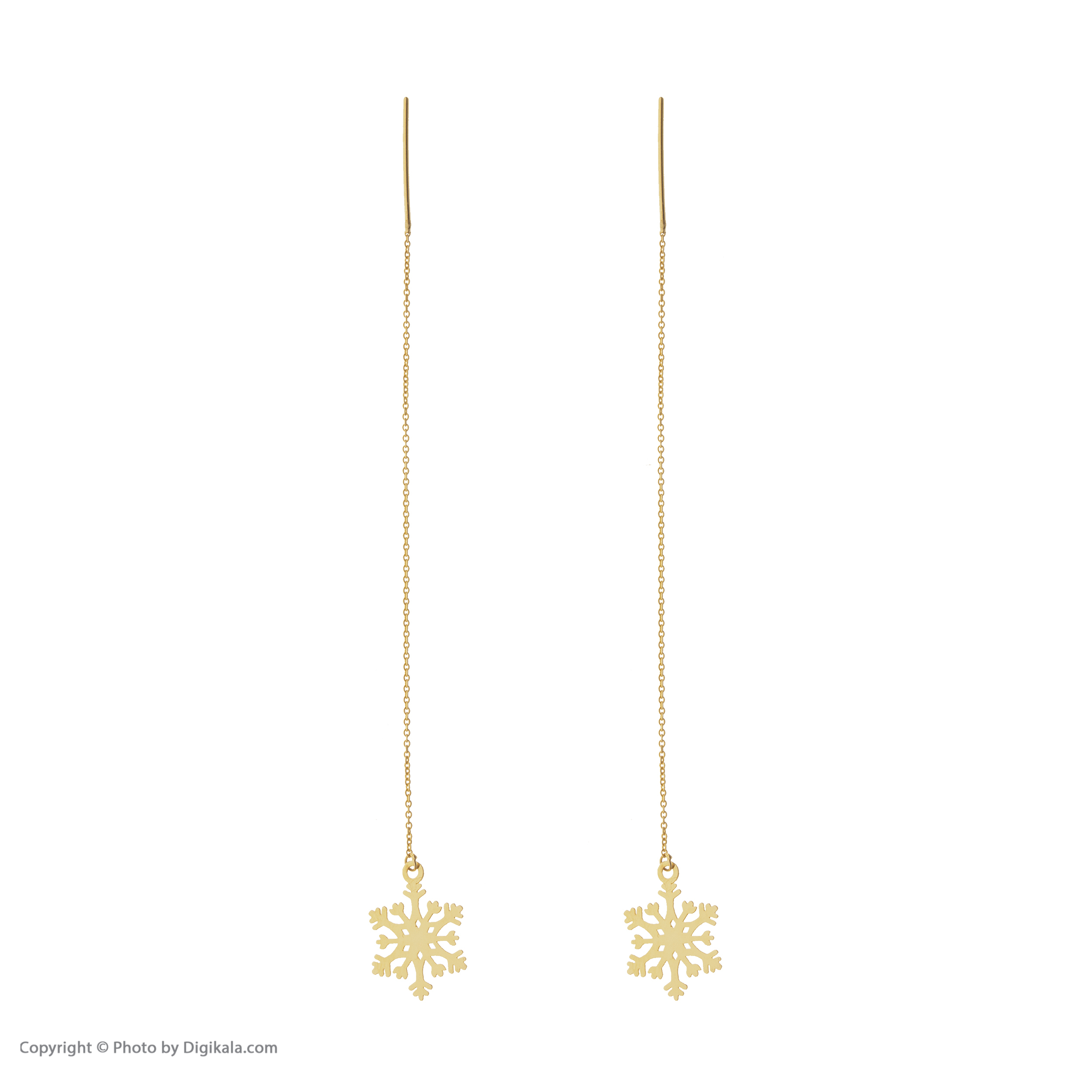 گوشواره طلا 18 عیار زنانه مایا ماهک مدل ME1009