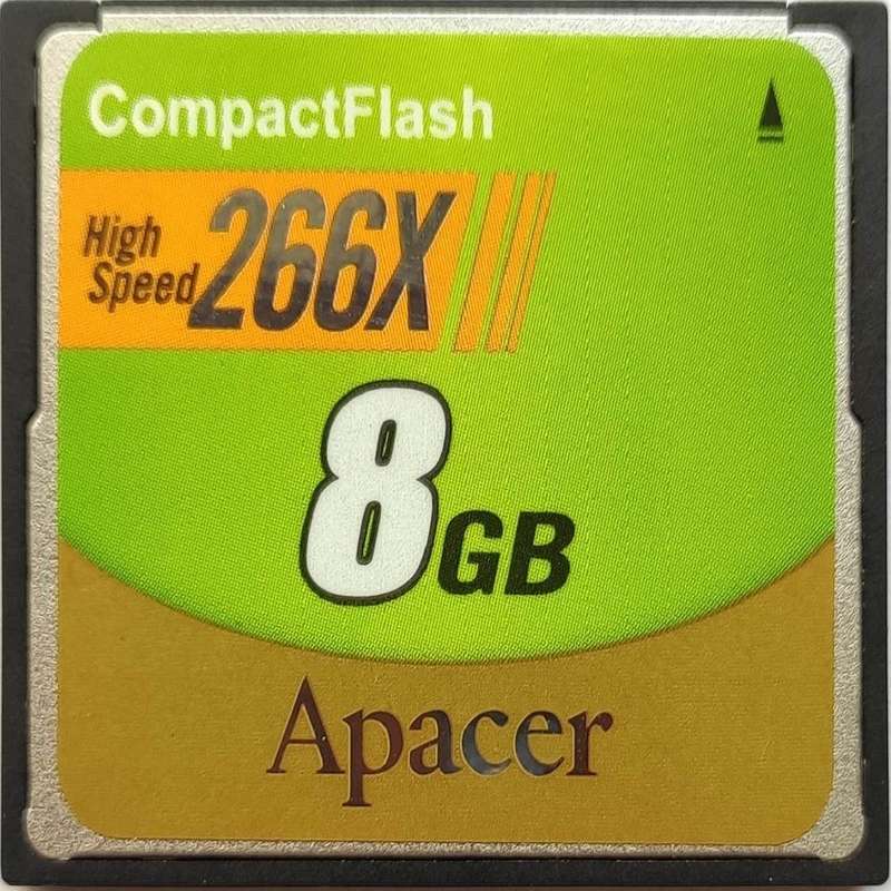کارت حافظه CompactFlash اپیسر مدل AP8G سرعت 266X ظرفیت 8 گیگابایت کارت حافظه CompactFlash اپیسر مدل AP8G سرعت 266X ظرفیت 8 گیگابایت