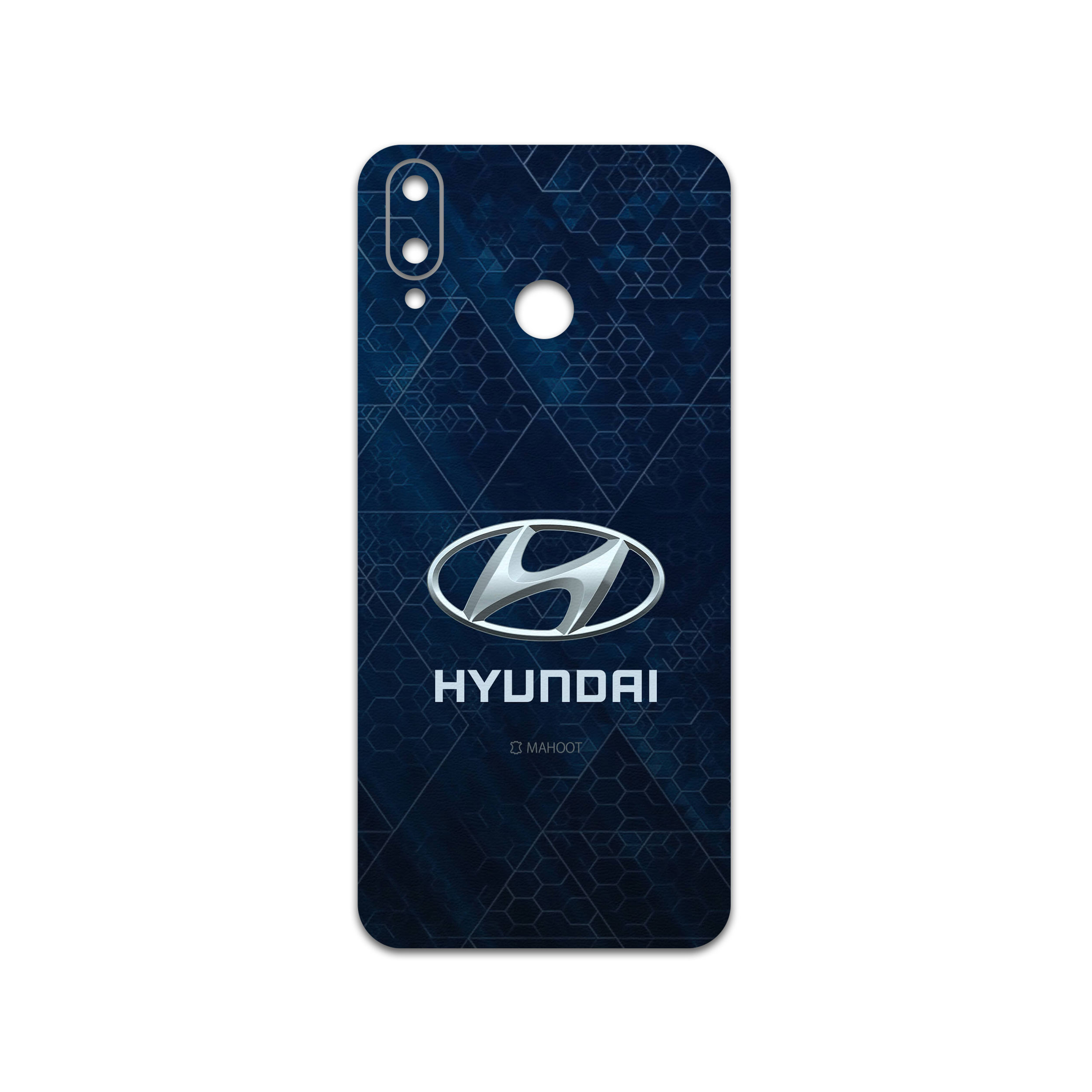 برچسب پوششی ماهوت مدل Hyundai مناسب برای گوشی موبایل جی پلاس Q10