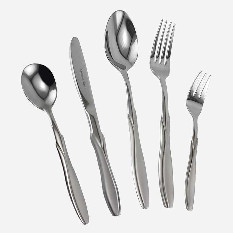  سرویس قاشق و چنگال 129 پارچه پرنس هوم مدل UNIQUE کد 5791