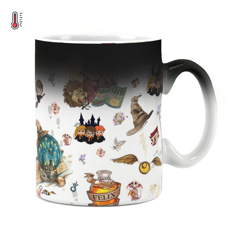 ماگ حرارتی راویتا مدل هری پاتر کد 3619