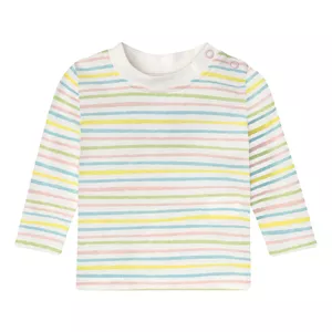 تی شرت آستین بلند نوزادی لوپیلو مدل راه راه کد 8983