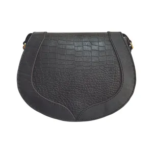 کیف دوشی زنانه چرم روژه مدل پیوند