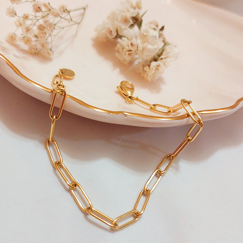 دستبند زنانه مدل زنجیری 4 دستبند زنانه مدل زنجیری 4