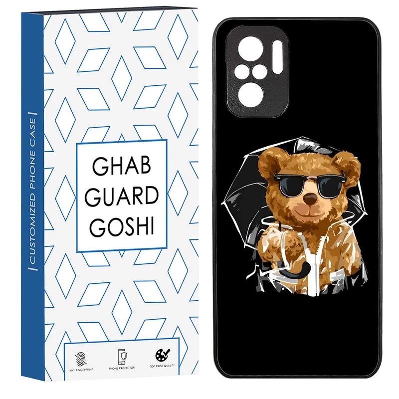 کاور قاب گارد گوشی طرح تدی کد TPU-054 مناسب برای گوشی موبایل شیائومی Redmi Note 10 4g / Redmi Note 10s / Poco m5s