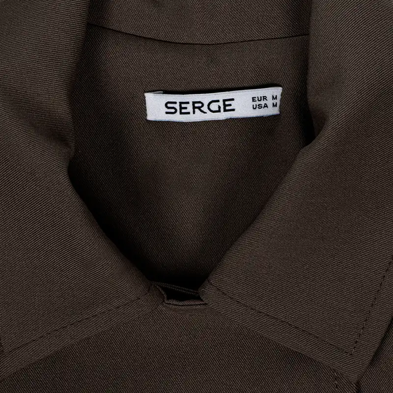 کت زنانه سرژه مدل 212269 رنگ قهوه ای