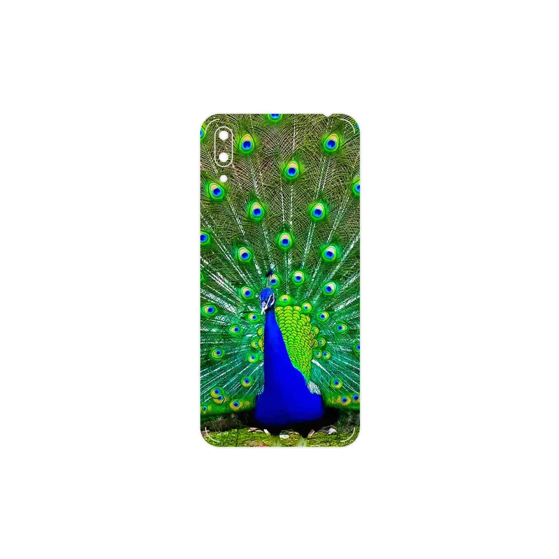 برچسب پوششی ماهوت مدل Peacock مناسب برای گوشی موبایل هوآوی Y7 Pro 2019