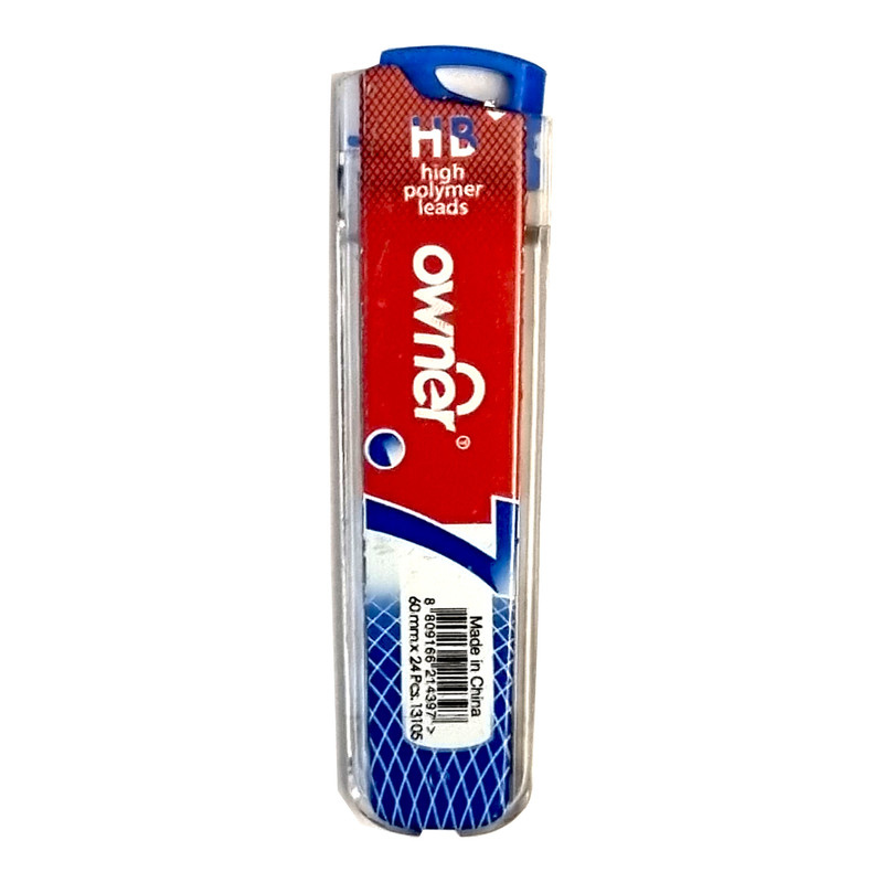 نوک مداد نوکی 0.7 میلی متری اونر مدل high polymer بسته 144 عددی نوک مداد نوکی 0.7 میلی متری اونر مدل high polymer بسته 144 عددی