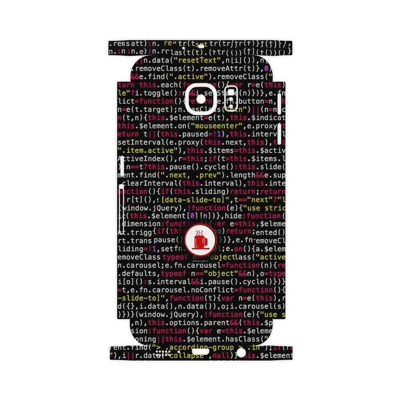 برچسب پوششی ماهوت مدل Programming 1-FullSkin مناسب برای گوشی موبایل سامسونگ Galaxy S6 Edge