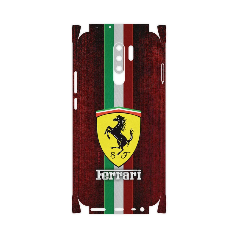 برچسب پوششی ماهوت مدل Ferrari-FullSkin مناسب برای گوشی موبایل شیائومی Redmi 9