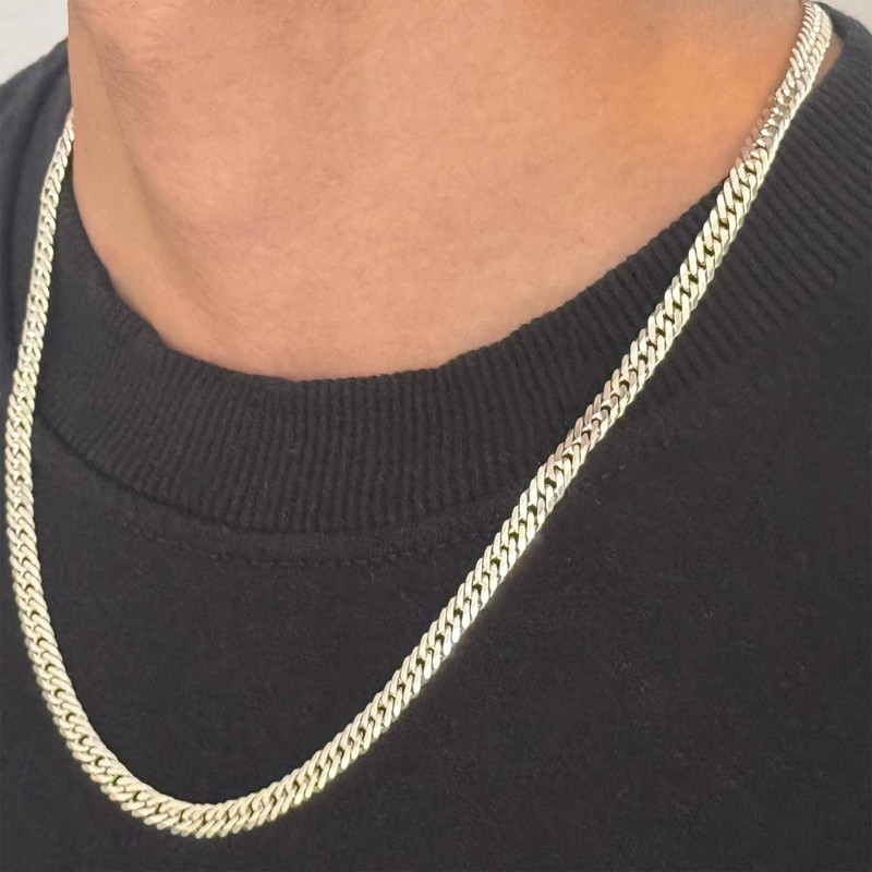 زنجیر نقره مردانه کد 22.10 زنجیر نقره مردانه کد 22.10