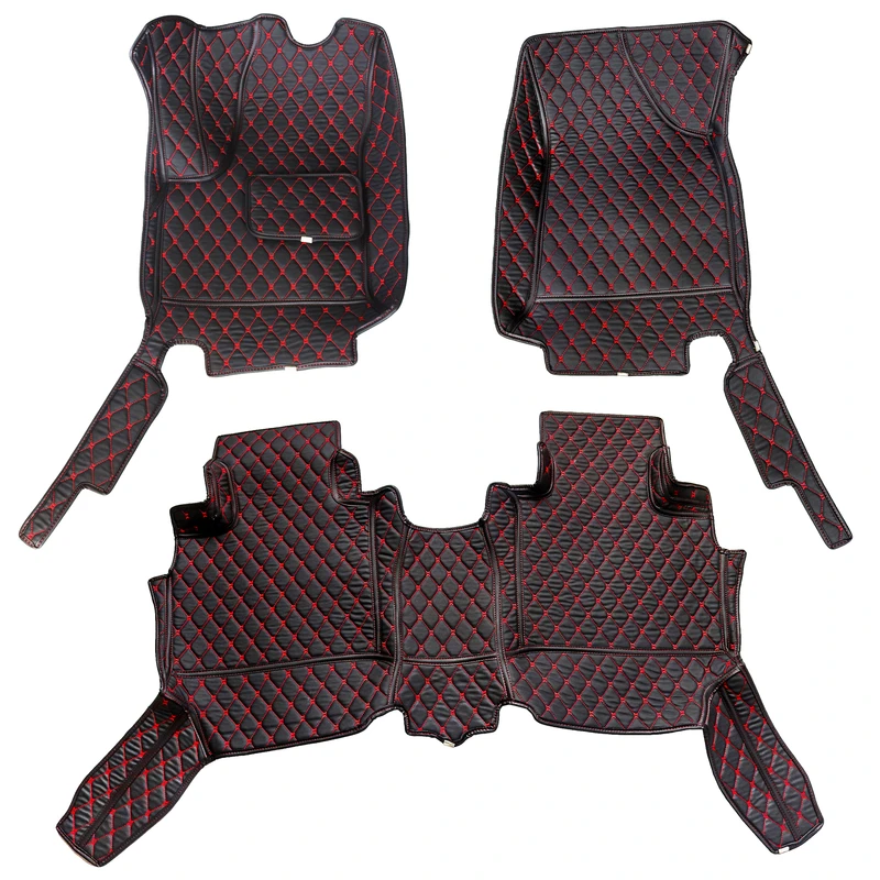 کفپوش 5 بعدی خودرو مدل چرم گلدوزی مناسب برای دانگ فنگ SX5