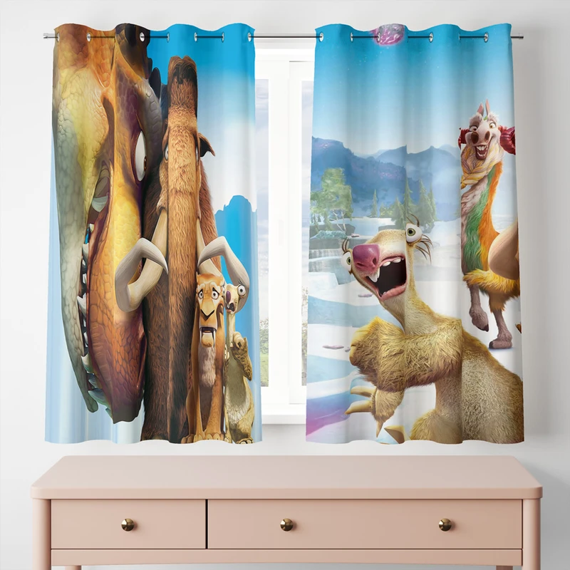 پرده مدل مخمل پانچی کد 8342 سایز 200x140 سانتی متر 