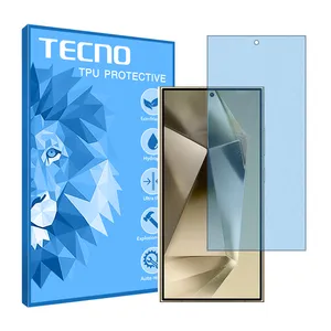Matte anti-blue tecno screen protector model HyMBLU suitable for Samsung Galaxy S24 Ultra mobile phone