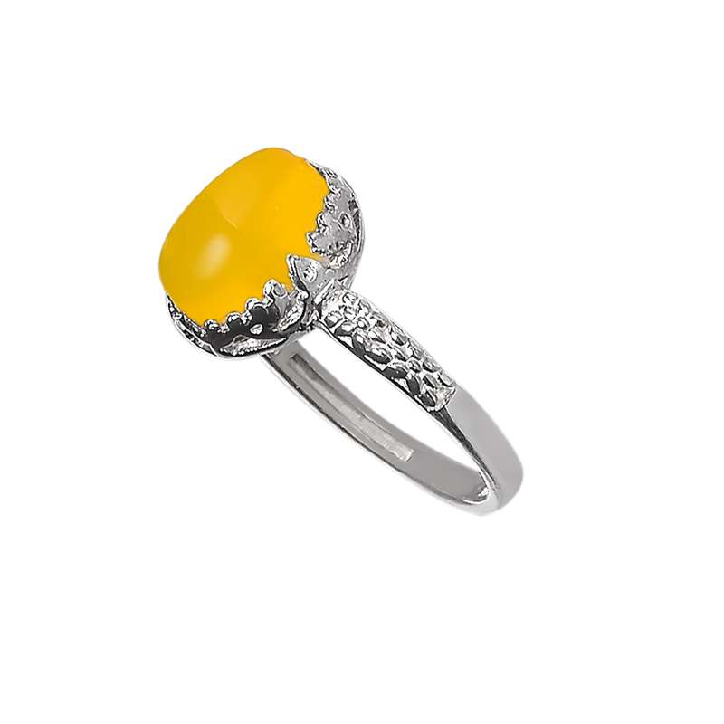 انگشتر نقره زنانه نقره جات لطفی مدل عقیق کد ANZS05E010 انگشتر نقره زنانه نقره جات لطفی مدل عقیق کد ANZS05E010