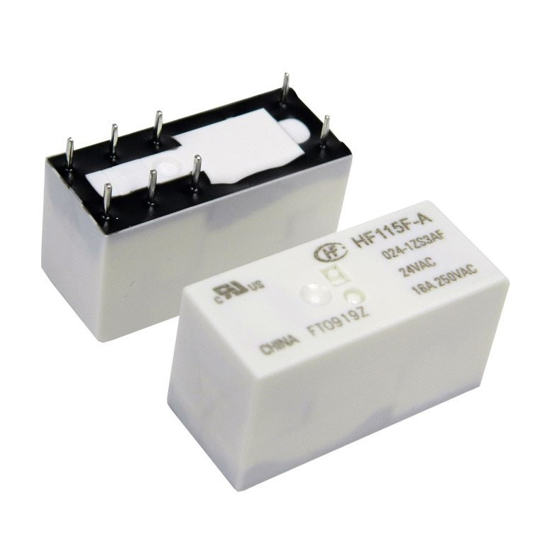 رله الکترونیکی 24 ولت 16 آمپر هونگفا مدل HF115F-A/024-1ZS3AF بسته 2 عددی رله الکترونیکی 24 ولت 16 آمپر هونگفا مدل HF115F-A/024-1ZS3AF بسته 2 عددی