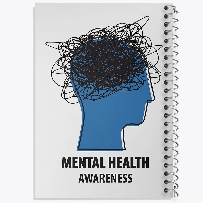 دفتر نقاشی 50 برگ خندالو طرح سلامت روان کد F1972