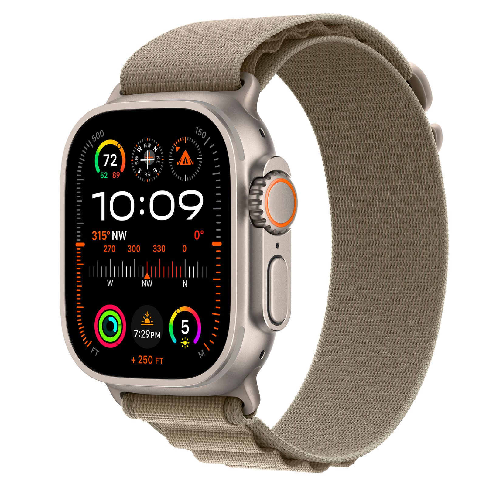 ساعت هوشمند اپل مدل Ultra 2 Titanium Case Trail Loop 49mm -  - 13