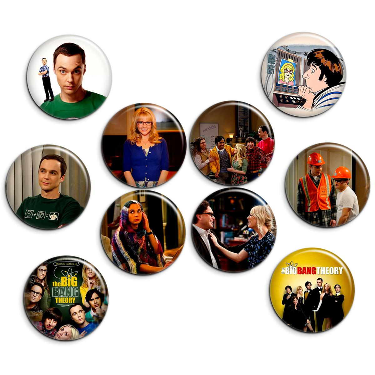 پیکسل پرمانه طرح big bang theory کد pmg.5277 مجموعه 10 عددی