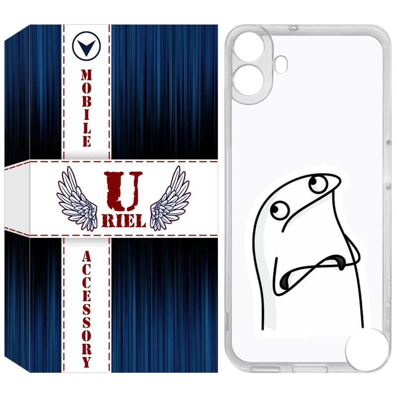 کاور یوریل مدل Clear کد 80 طرح کلافه مناسب برای گوشی موبایل ناتینگ فون Nothing CMF Phone 1