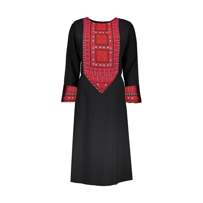 مانتو زنانه مدل سوزن دوزی بلوچی