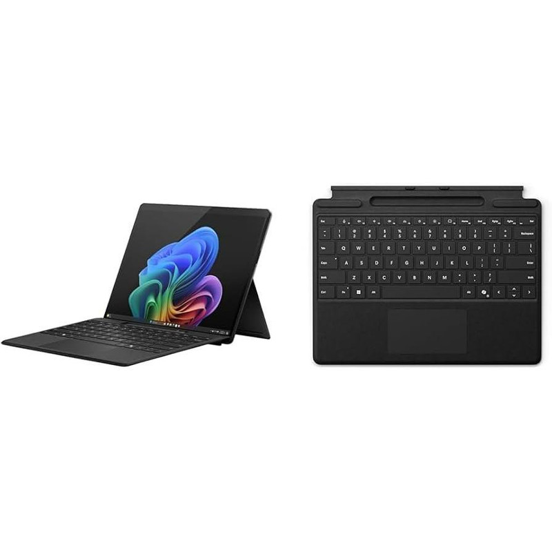 کیبورد تبلت مایکروسافت مدل Surface Pro Copilot Keyboard with Slim Pen 2 مناسب برای تبلت مایکروسافت سرفیس Pro 8/Pro 9/Pro 10/Pro 11 به همراه قلم اسلیم 2