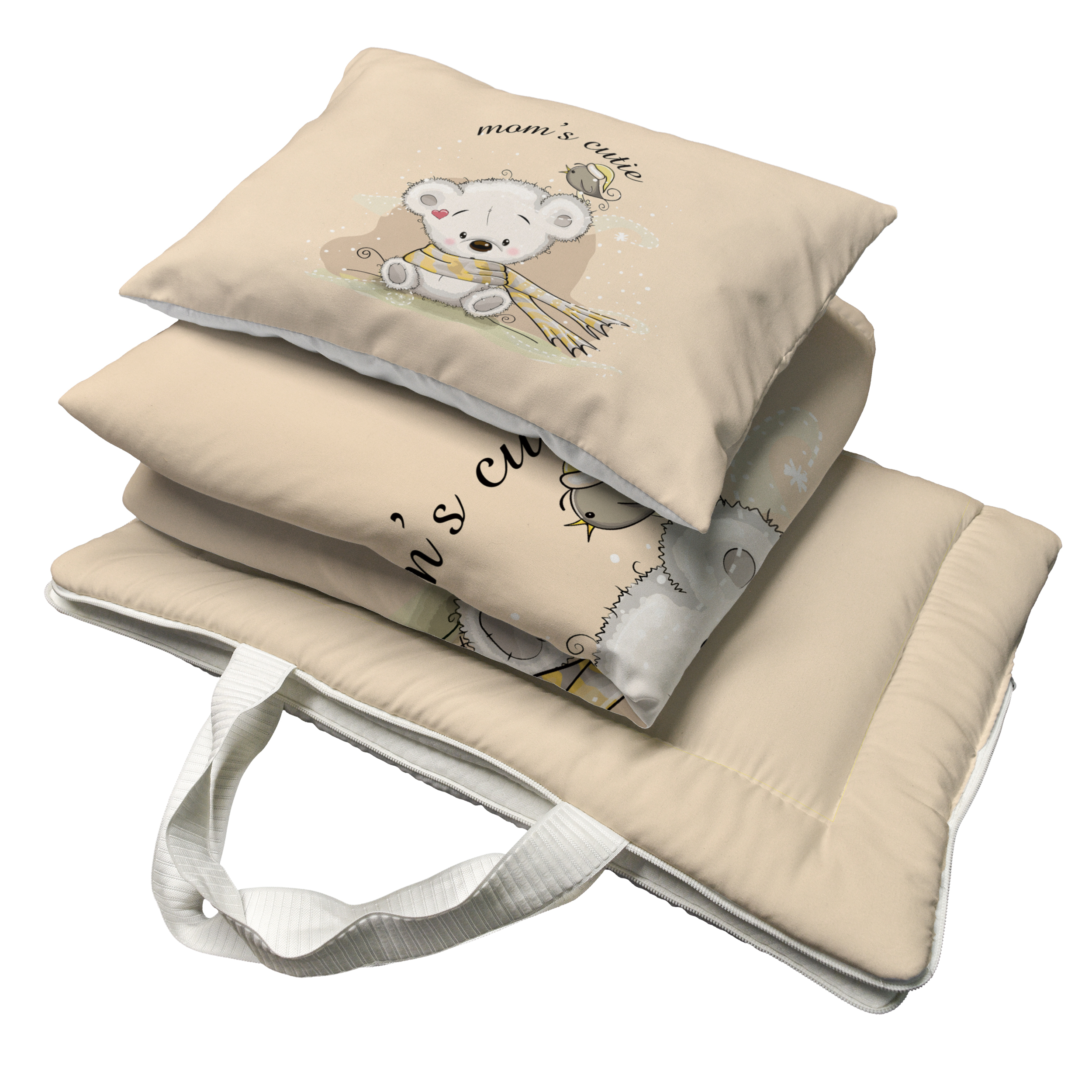 سرویس خواب 3 تکه کودک مامزکیوتی مدل MO89