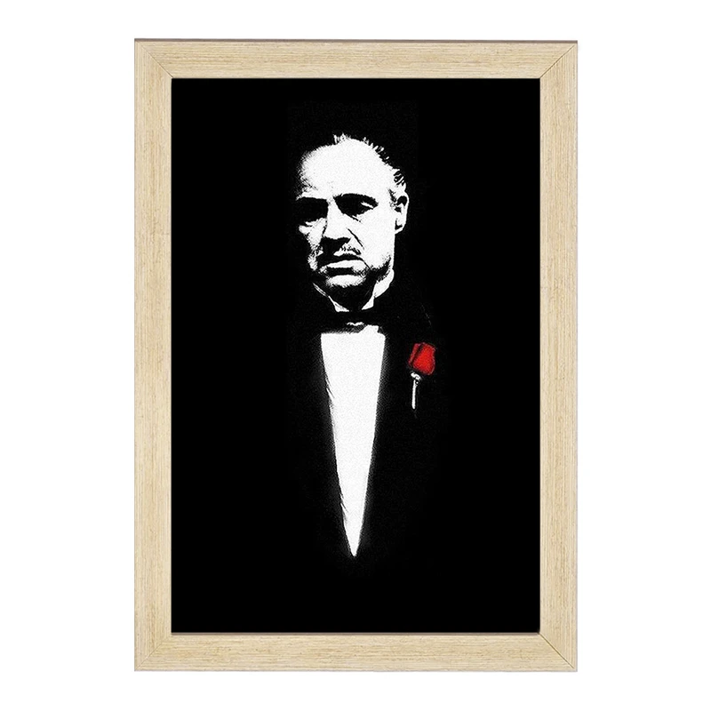 تابلو خندالو مدل پدرخوانده The Godfather  کد 10145