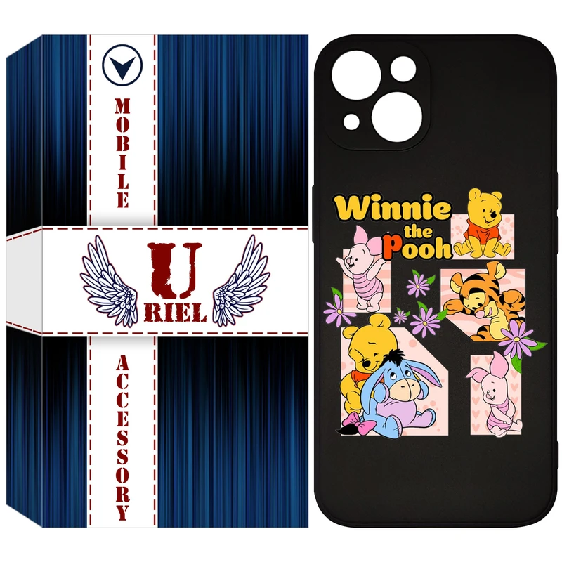 کاور یوریل مدل KSH کد 56 طرح کارتونی مناسب برای گوشی موبایل اپل iPhone 13