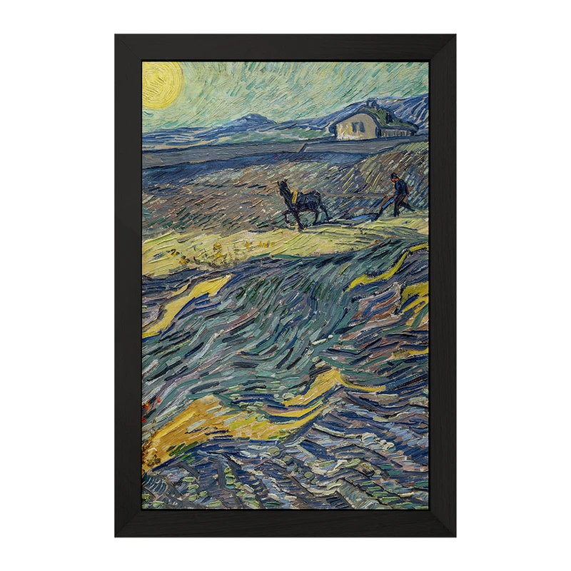 تابلو خندالو مدل ونسان ونگوگ (Van Gogh) کد 36822