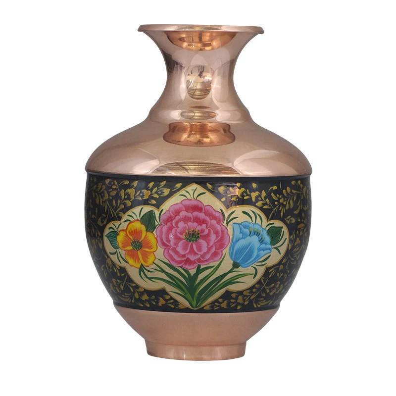 گلدان مسی مدل تشعیر کد 4020