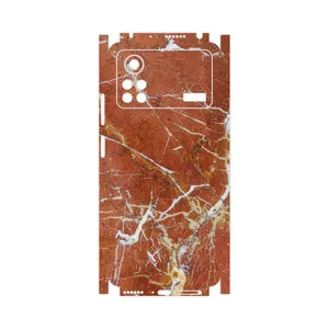 MAHOOT Red Marble-FullSkin Cover Sticker for Xiaomi Poco X4 Pro 5G