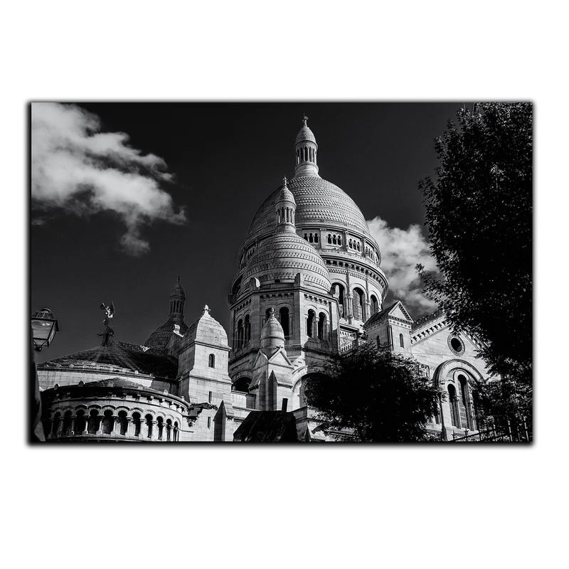 تابلو شاسی بکلیت طرح منظره شهر پاریس مدل SH-229