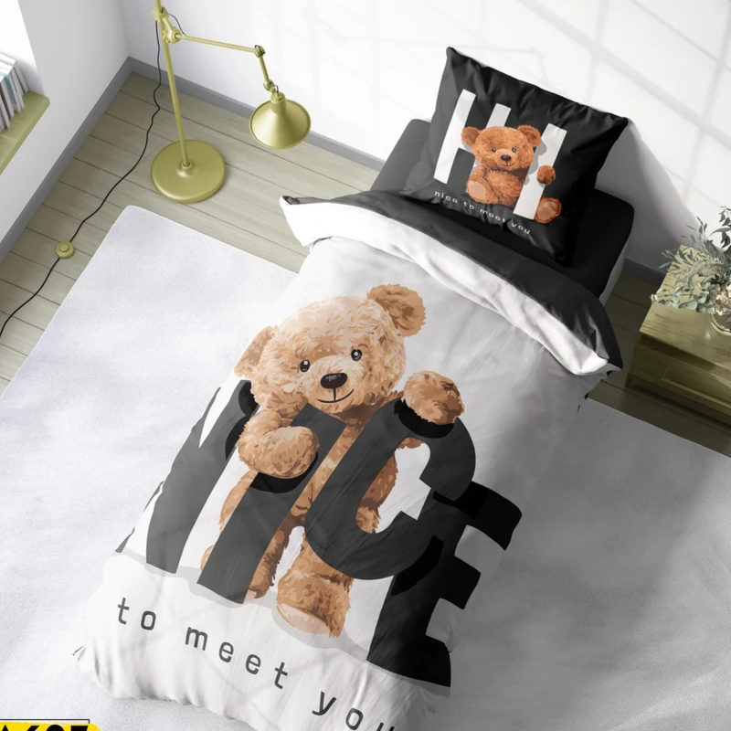 سرویس خواب مدل پسرانه کد ۳۰۶ یک نفره ۴ تیکه