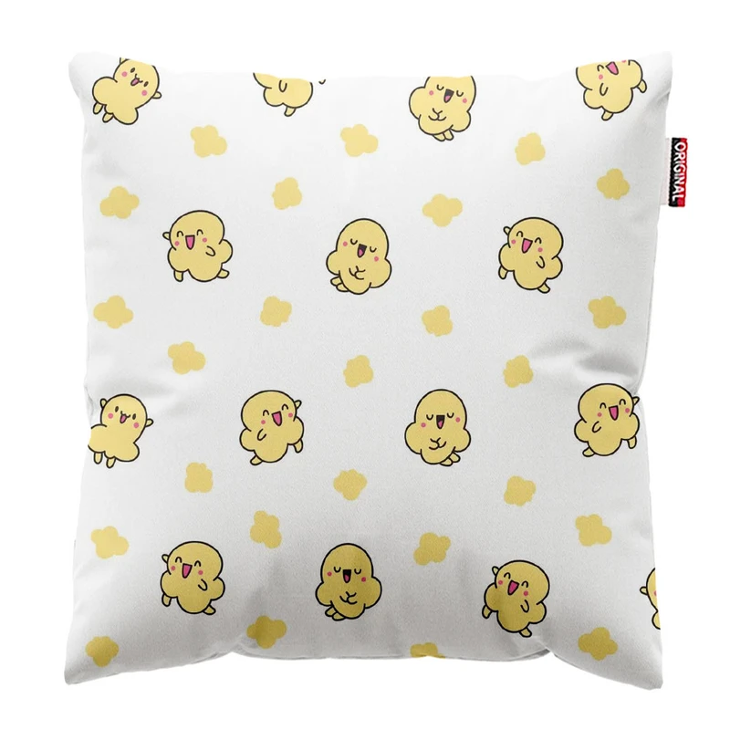 کوسن پاد آفرین طرح کارتونی بچگانه کد 5106 سایز 30*30 سانتی متر 