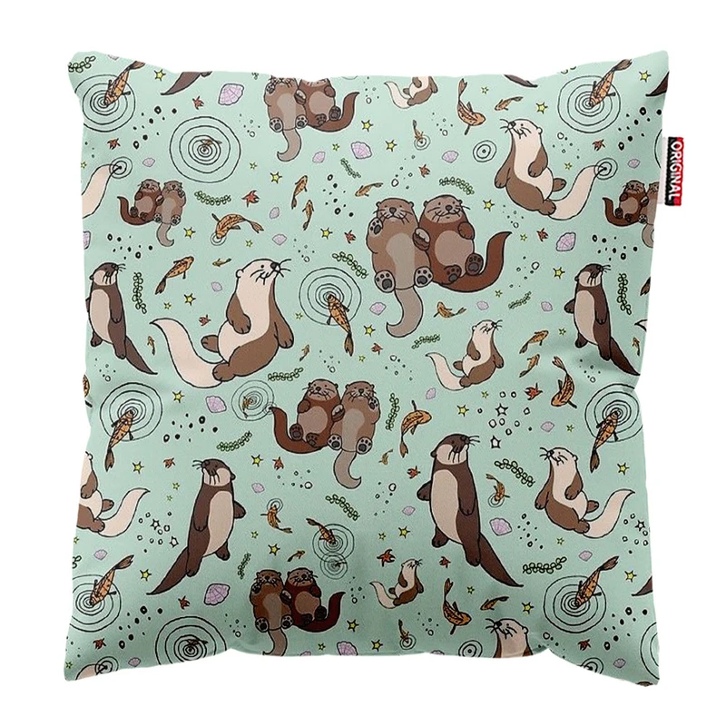  کوسن پاد آفرین طرح کارتونی بچگانه کد 3801 سایز 30*30 سانتی متر