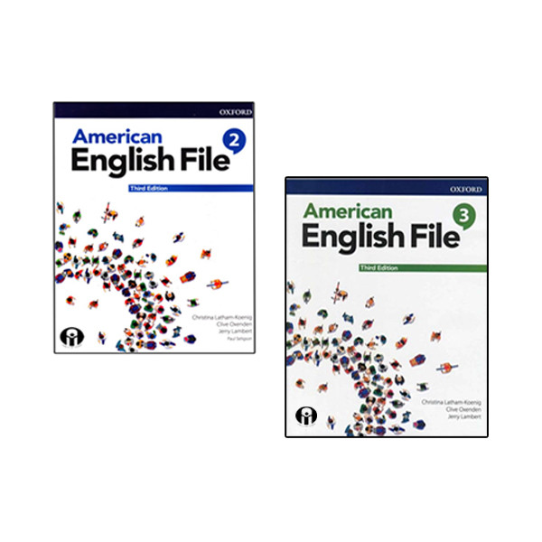 کتاب American English File Third Edition اثر جمعی از نویسندگان انتشارات الوند پویان جلد 2 و 3 کتاب American English File Third Edition اثر جمعی از نویسندگان انتشارات الوند پویان جلد 2 و 3