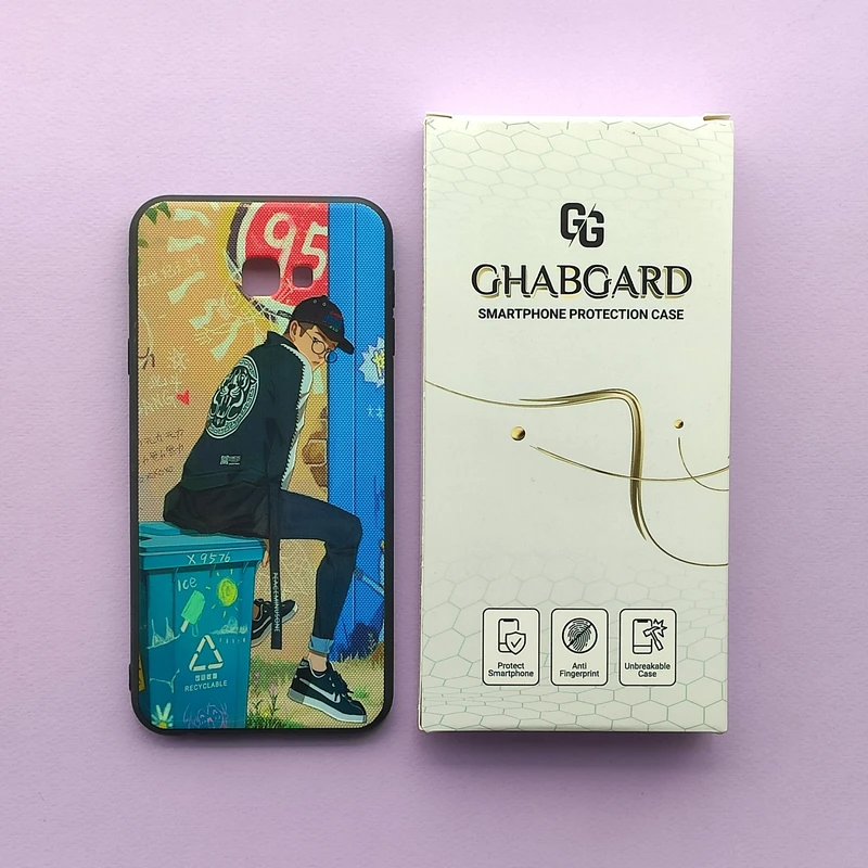 کاور قاب گارد مدل ژله ای پسرانه مناسب برای گوشی موبایل سامسونگ Galaxy J4 Plus