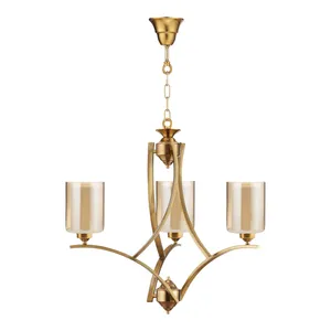 لوستر 3 شعله زیمادر مدل شیدا کد ZD-02