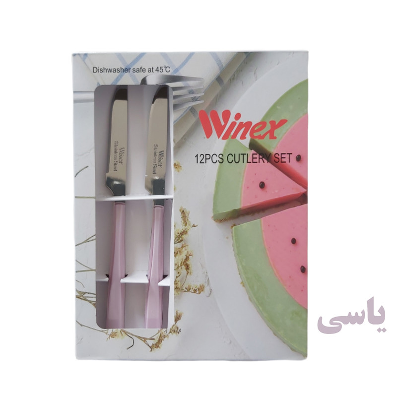 کارد میوه خوری وینکس مدل w بسته 12 عددی