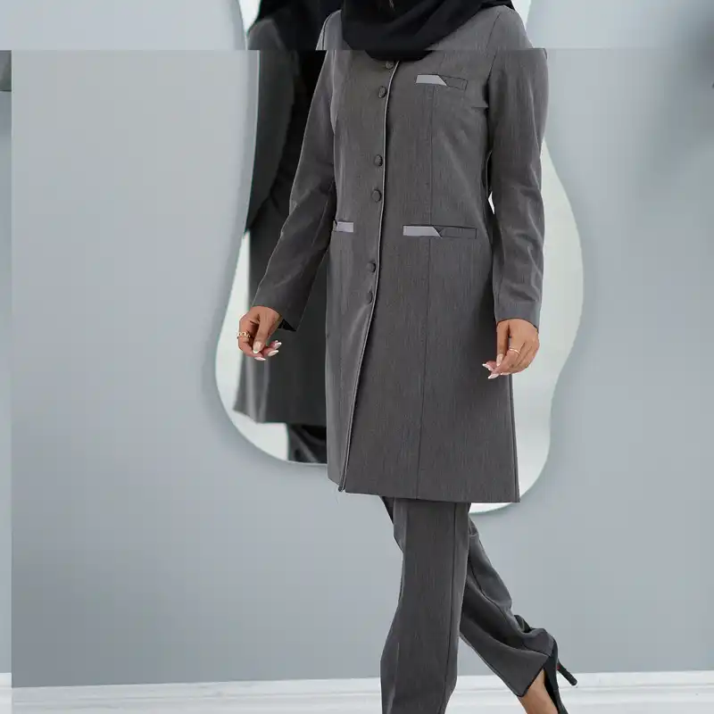 مانتو و شلوار زنانه السانا مدل کرشمه کد 155603