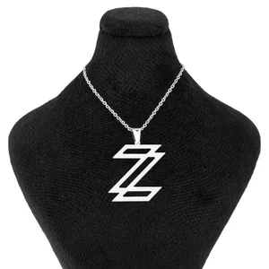 گردنبند مدل حرف Z طرح انگلیسی