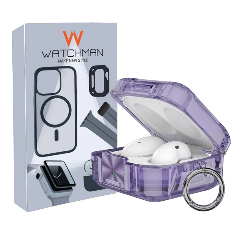 کاور واچ من مدل Clear Lock مناسب برای کیس سامسونگ Galaxy Buds Live / Buds Pro / Buds 2 Pro / Buds 2